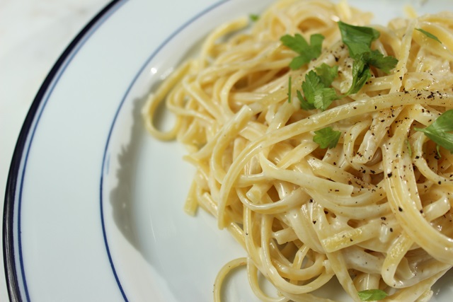 História do Macarrão ALfredo